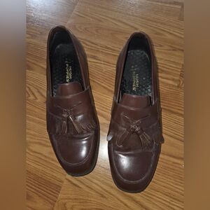 Hush Puppies HPO2 Flex Mens Tassel Loafers Sz 10W